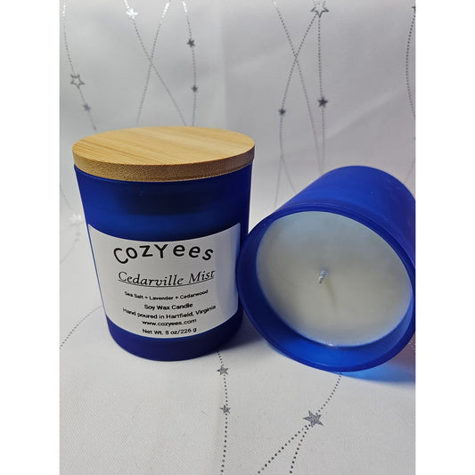 Cedarvale Mist hand poured soy candles