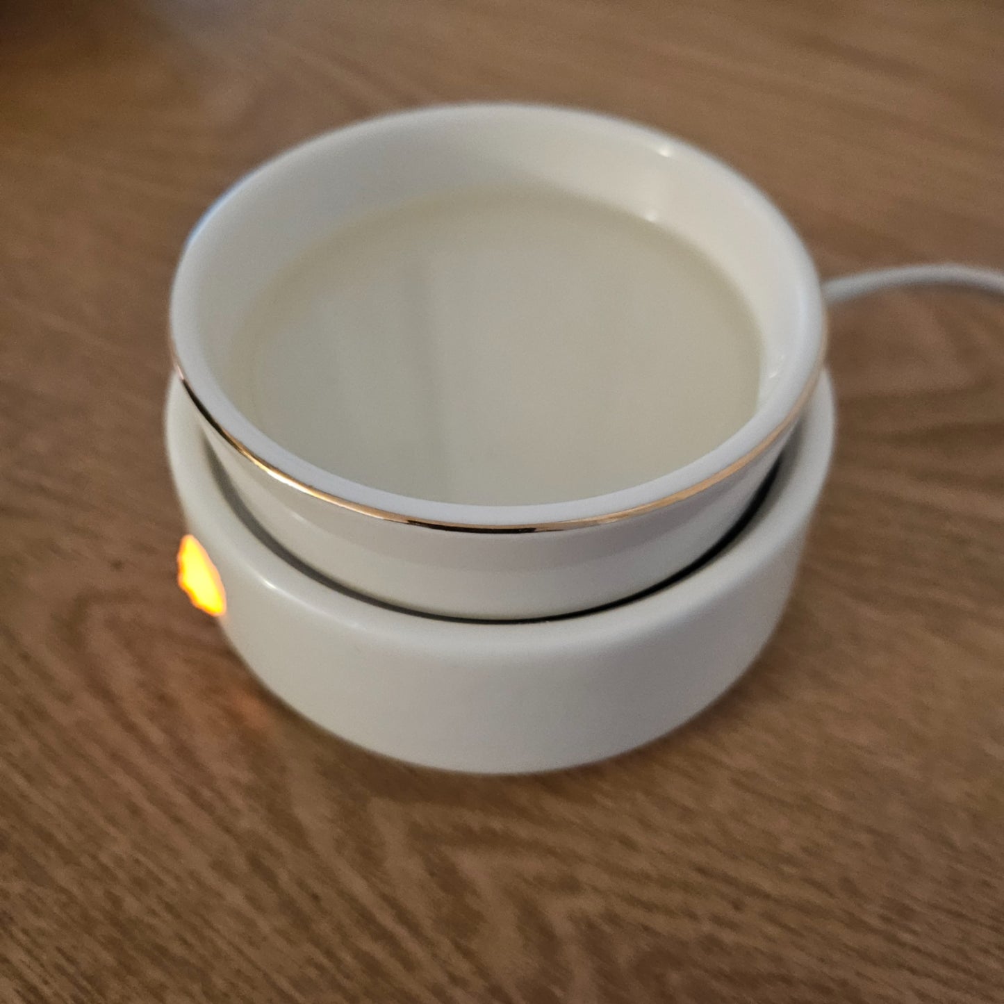 Cozyees Wax Melts Dots in a Wax Warmer